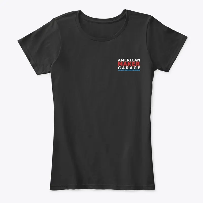 American Maker Garage Apparel w/ Tagline